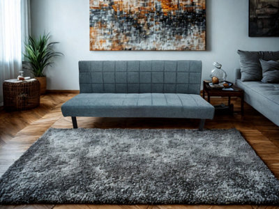 DS Living The Tivona 2 Seater Sofa Bed In Grey, Silver Or Navy - image 1