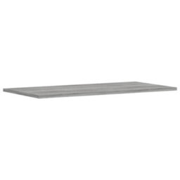 Berkfield Wall Shelves 4 Pcs Grey Sonoma 80X40X1.5 Cm Engineered Wood - thumbnail 4