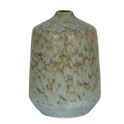Hill Interiors Capella Bottle Vase - Ceramic - L21 X W21 X H30 Cm - Grey - thumbnail 1
