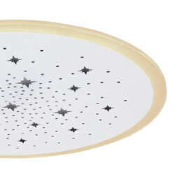 Luminosa Lighting Luminosa Murphy 50Cm Integrated Led Semi Flush Ceiling Light White Led Dimmable 2700-6500K Remote Control - thumbnail 4