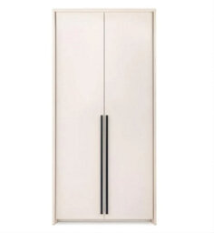 Arte Genua 2-Door Wardrobe In Sand Beige - Soft, Natural Elegance Meets Functionality - thumbnail 1