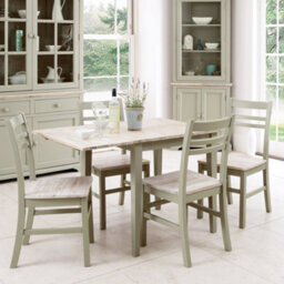 Statement Furniture Florence Country Style Wooden Chairs Set Of 4 - Sage Green - thumbnail 2