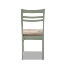 Statement Furniture Florence Country Style Wooden Chairs Set Of 4 - Sage Green - thumbnail 5
