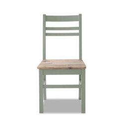 Statement Furniture Florence Country Style Wooden Chairs Set Of 4 - Sage Green - thumbnail 4