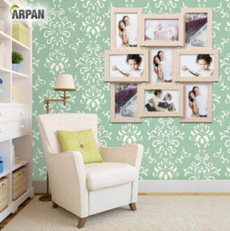 Arpan Mdf Multi Apperture Picture/photo Frame, Holds 9 X 6''x4'' Photos (Natural) - thumbnail 3