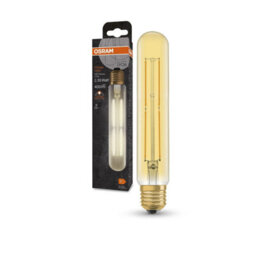 Osram Vintage 1906 Led Tubular 35 Filament Lamp 4W 820 Gold E27 400Lm  4 Pack - thumbnail 4