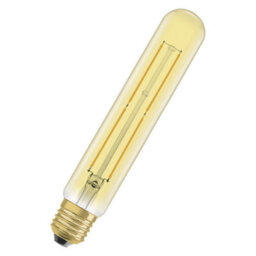 Osram Vintage 1906 Led Tubular 35 Filament Lamp 4W 820 Gold E27 400Lm  4 Pack - thumbnail 2