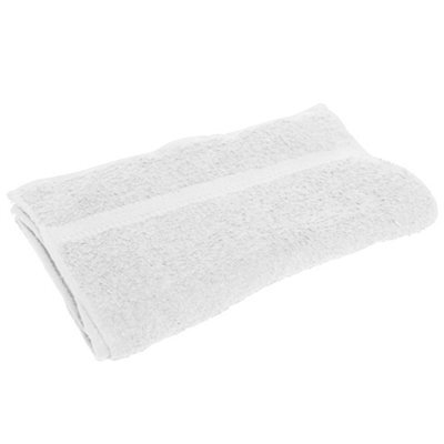Towel City Clic Range 400 Gsm - Sports / Gym Towel (30 X 110 Cm) White (One Size)