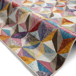 Multi Rug Abstract Geometric Funky Easy To Clean Rug For Living Room Bedroom And Dining Room-200Cm X 290Cm - thumbnail 2