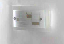 Luminosa Lighting Luminosa Musa Flush Wall Light White 30X15Cm - thumbnail 4
