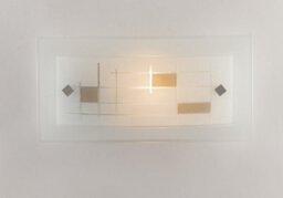 Luminosa Lighting Luminosa Musa Flush Wall Light White 30X15Cm - thumbnail 2