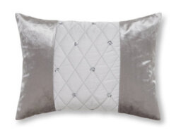 Catherine Lansfield Sequin Cluster 30X40Cm Cushion Silver - thumbnail 2