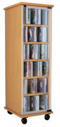 Vcm Wood Cd Dvd Stand Shelf Valenza Glass Door