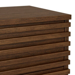 Kari Dark Oak 4 Drawer Chest - By Roseland Furniture - thumbnail 6