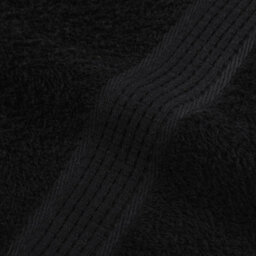 Berkfield 6 Piece Towel Set Black 360 Gsm 100% Cotton - thumbnail 6