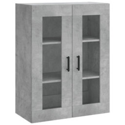 Berkfield Highboard Concrete Grey 69.5X34X180 Cm Engineered Wood - thumbnail 5