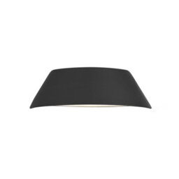 Luminosa Lighting Luminosa Courbe Led Outdoor Up Down Wall Lamp Urban Grey, Opal, Warm-White 3000K, Ip65 - thumbnail 3