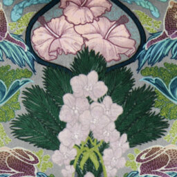 Laurence Llewelyn-Bowen Suburban Jungle Soft Touch Velvet Filled Cushion - thumbnail 4