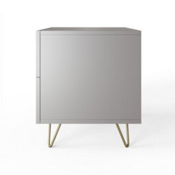 Gfw Thalia Ribbed 2 Drawer Bedside Table Grey - thumbnail 7