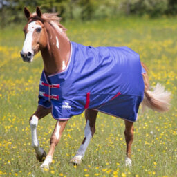 Tempest Original Air Motion Horse Turnout Rug Navy (87In) - thumbnail 1