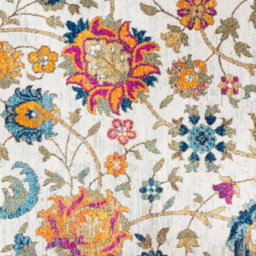 Livabliss Harput-Vintage Beige Blue Orange Yellow Traditional Boho Living Dining Bedroom Rug 160 X 220 Cm Easy Care, Non Shedding - thumbnail 7
