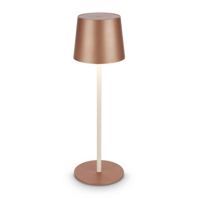 Briloner Coffee Led Table Lamp Rechargeable Light Dimmable Cordless Outdoor Indoor 34.5Cm - image 1