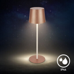 Briloner Coffee Led Table Lamp Rechargeable Light Dimmable Cordless Outdoor Indoor 34.5Cm - thumbnail 6
