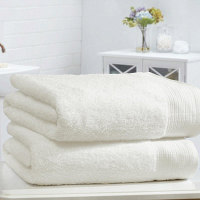 Chatsworth Egyptian Cotton 2 Piece Towel Bale - Cream