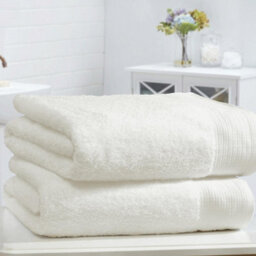 Chatsworth Egyptian Cotton 2 Piece Towel Bale - Cream