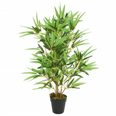 Vidaxl Artificial Bamboo Tree 368 Leaves 80 Cm Green - image 1