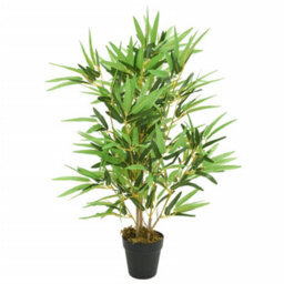 Vidaxl Artificial Bamboo Tree 368 Leaves 80 Cm Green - thumbnail 1