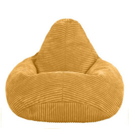 icon Kids Dalton Corduroy Bean Bag Yellow - thumbnail 7
