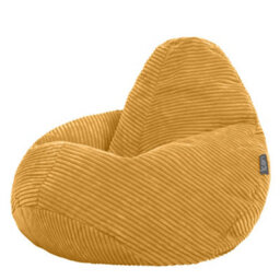 icon Kids Dalton Corduroy Bean Bag Yellow - thumbnail 3