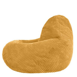 icon Kids Dalton Corduroy Bean Bag Yellow - thumbnail 8