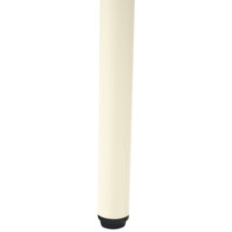 Wyld And Coco Boucle Bar Chairs Set Of 2 Armless With Powder-Coated Iron Legs Light Beige - thumbnail 8