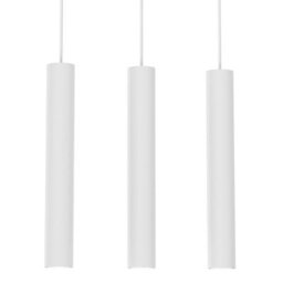 Milagro Hudson Triple Pendant Lamp Hand Made High Quality Elegant Cylindrical Design With Matt Finish - thumbnail 2