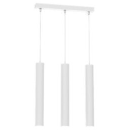 Milagro Hudson Triple Pendant Lamp Hand Made High Quality Elegant Cylindrical Design With Matt Finish - thumbnail 6