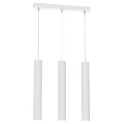 Milagro Hudson Triple Pendant Lamp Hand Made High Quality Elegant Cylindrical Design With Matt Finish - thumbnail 3