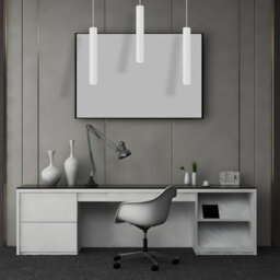 Milagro Hudson Triple Pendant Lamp Hand Made High Quality Elegant Cylindrical Design With Matt Finish - thumbnail 4