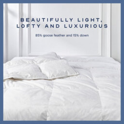 Snuggledown Signature Goose Feather & Down 10.5 Tog Duvet + 2 Medium Support Pillows - thumbnail 4
