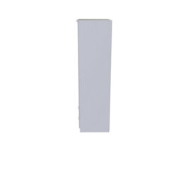 Hampshire Wide 2 Drawer Double Wardrobe In White Matt (Ready Assembled) - thumbnail 2