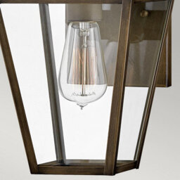 Luminosa Lighting Elstead Palma 1 Light Small Outdoor Wall Lantern Burnished Bronze Ip44 - thumbnail 4