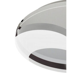 Luminosa Lighting Luminosa Jersey Ceiling 20W Led Round 3000K, 1800Lm, Polished Chrome/opal White Glass - thumbnail 4