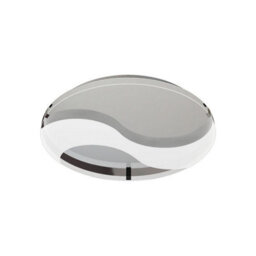 Luminosa Lighting Luminosa Jersey Ceiling 20W Led Round 3000K, 1800Lm, Polished Chrome/opal White Glass