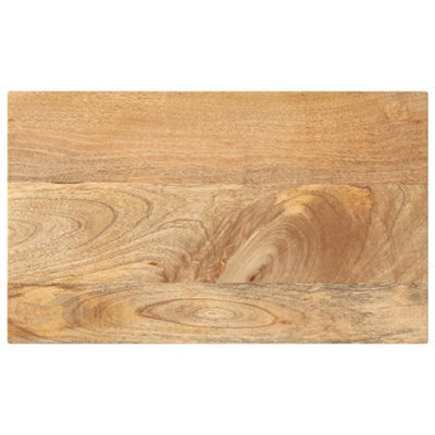 Berkfield Table Top 60X30X3.8 Cm Rectangular Solid Wood Mango - image 1