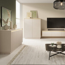Arte Elegant Beige Royal Sideboard Cabinet H71Cm W154Cm D39Cm - Timeless Storage Solution - thumbnail 4