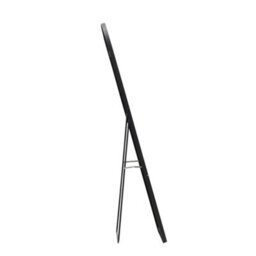 Living And Home Black Arch Metal Full Length Framed Mirror Freestanding Or Wall Mounted Mirror W 50 X H 150 Cm - thumbnail 5