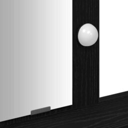 Walplus Dressing Table Black 79 X 41 X 140 Cm Engineered Wood - thumbnail 9