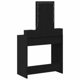 Walplus Dressing Table Black 79 X 41 X 140 Cm Engineered Wood - thumbnail 7