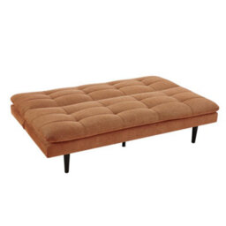 Home Detail Butterfly Clic-Clac Sofa Bed, Burnt Orange Linen - thumbnail 4